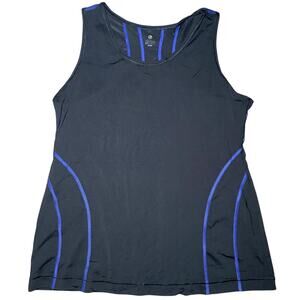 Soma Sport - XL Tank Top - Black and Royal Blue - Workout Ready